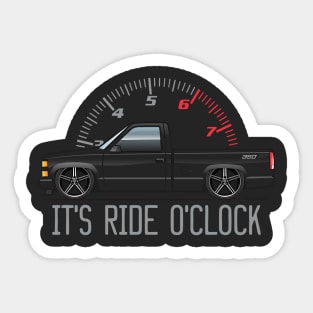 it's ride o'clock Sticker